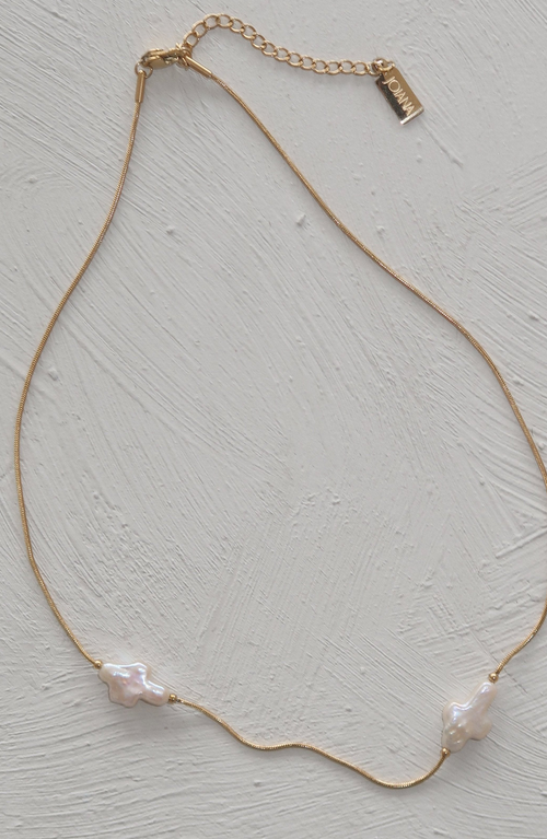 Joiana Jewelry Cross Chain Necklace In Gold