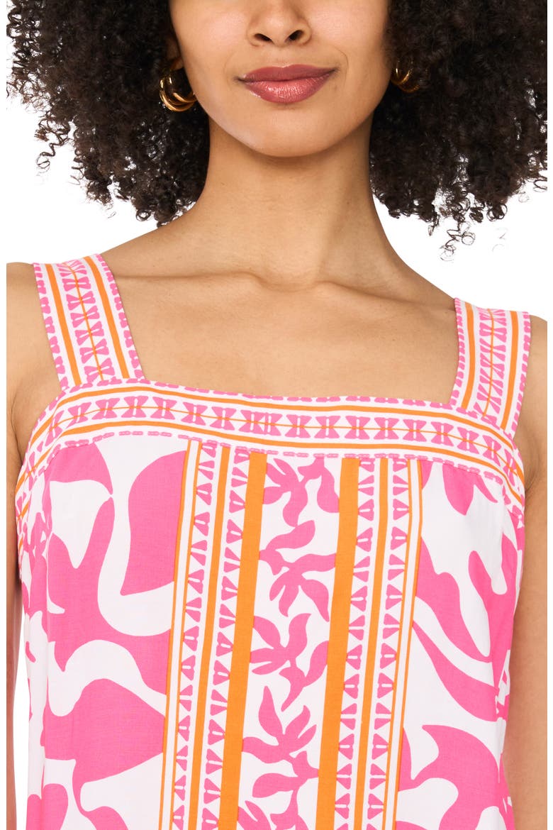 Smocked Back Sleeveless Maxi Dress, Alternate, color, TAFFY PINK