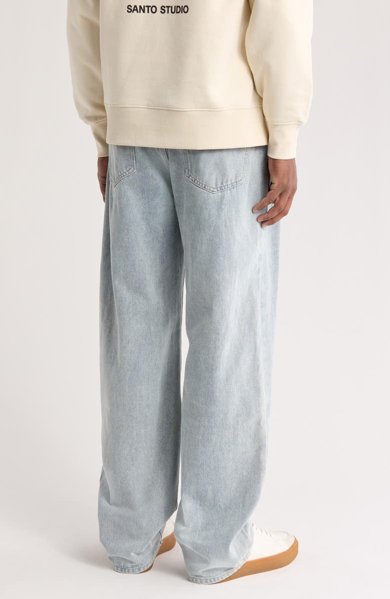 SANTO STUDIO Roma Regular Straight Leg Jeans, Alternate, color, Indigo Stone Washed