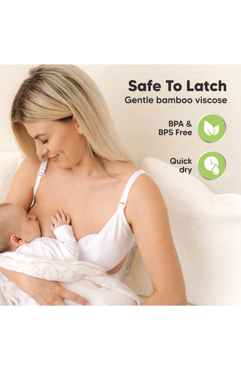 KeaBabies 14-Pack Comfy Lite Nursing Pads, Alternate, color,