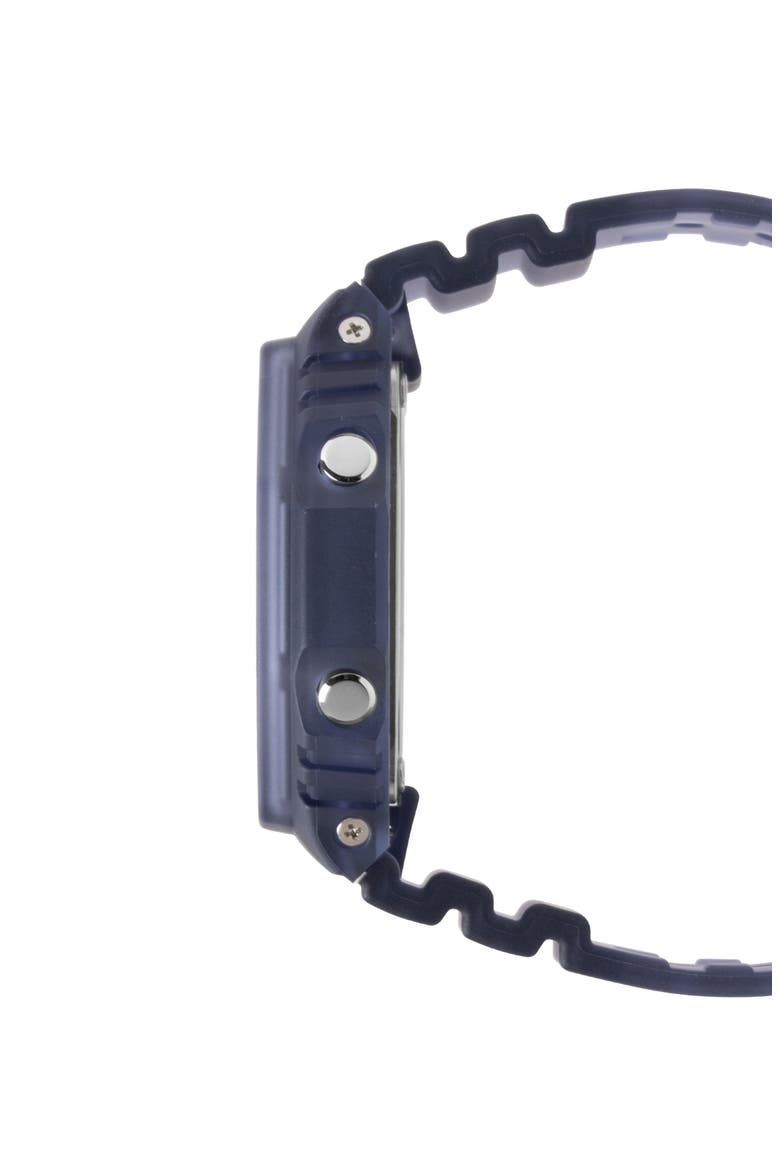 5600 Series Ana-Digi Resin Strap Watch, 48.5mm x 45.4mm, Alternate, color, BLUE