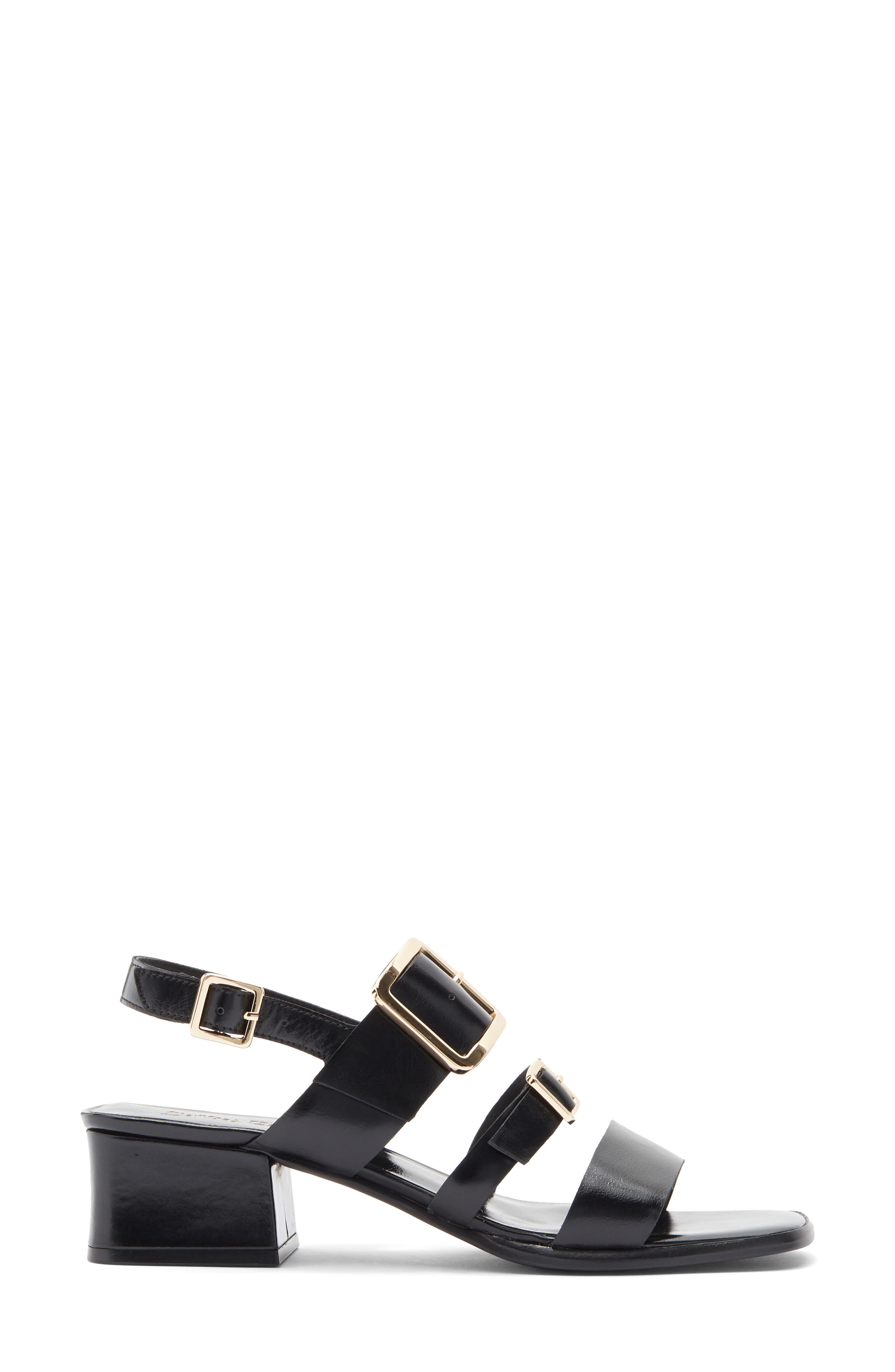 Jeffrey Campbell Righteous Cage Sandal, Alternate, color, Black