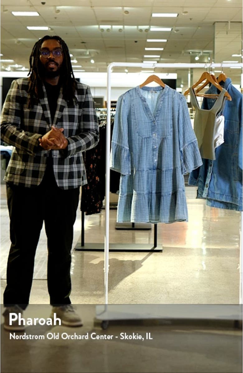 Kasey Dream Gauze Tiered Organic Cotton Minidress