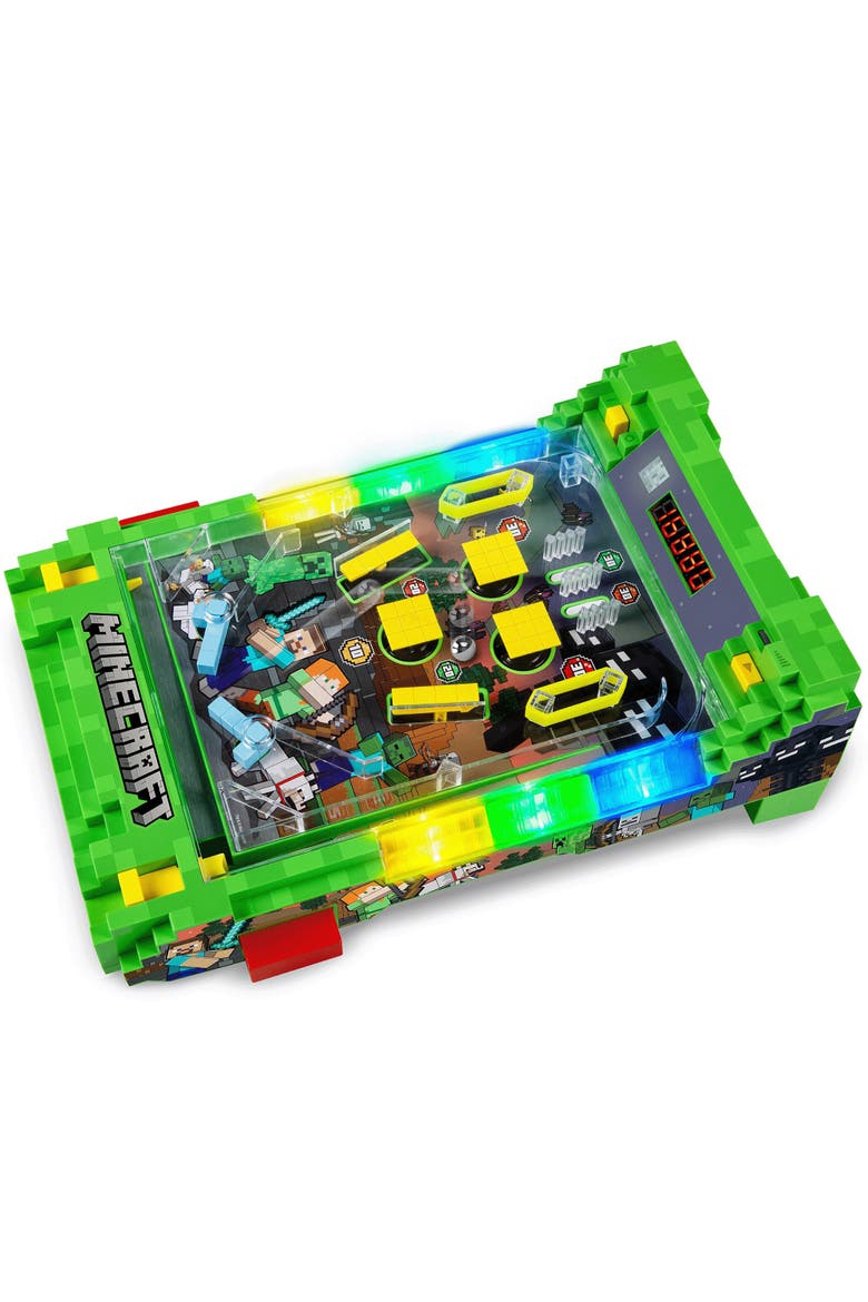 Overworld Minecraft Arcade Pinball, Main, color, Multicolored