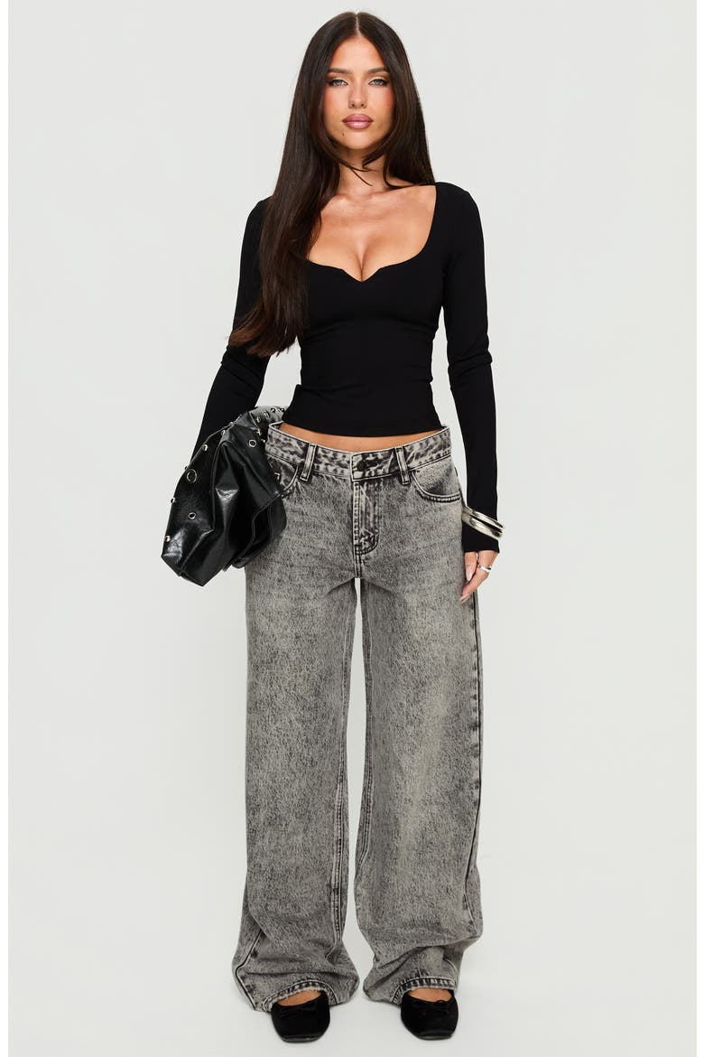 Evangelene Crop Top, Alternate, color, BLACK