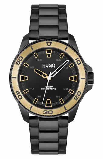 HUGO Streetdiver Japanese Quartz Watch, 42mm
