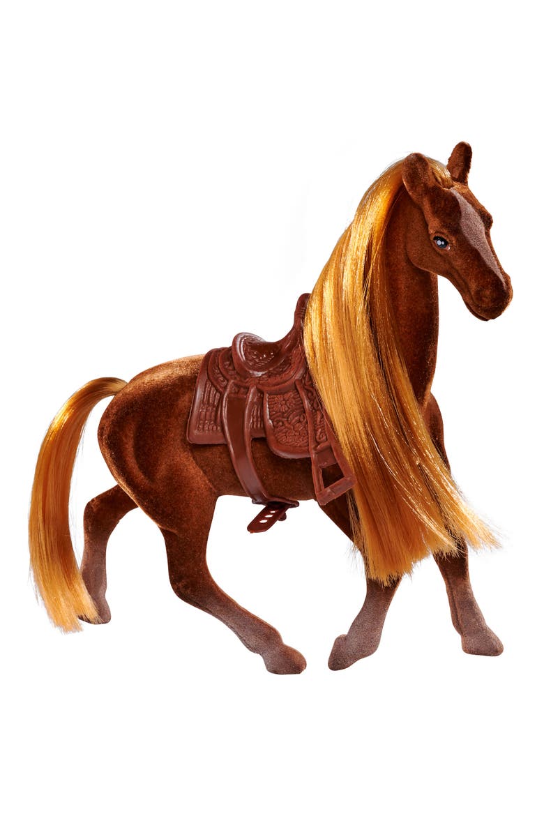 Flocked Horse Set, 3 Pony Figures, Alternate, color, Multicolored