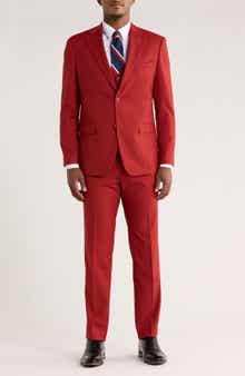ZEGARIE Brick Solid 3-Piece Suit