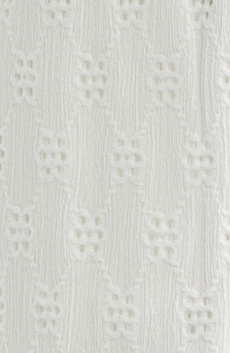 CITY BLUES Eyelet Drawstring Shorts, Alternate, color, White