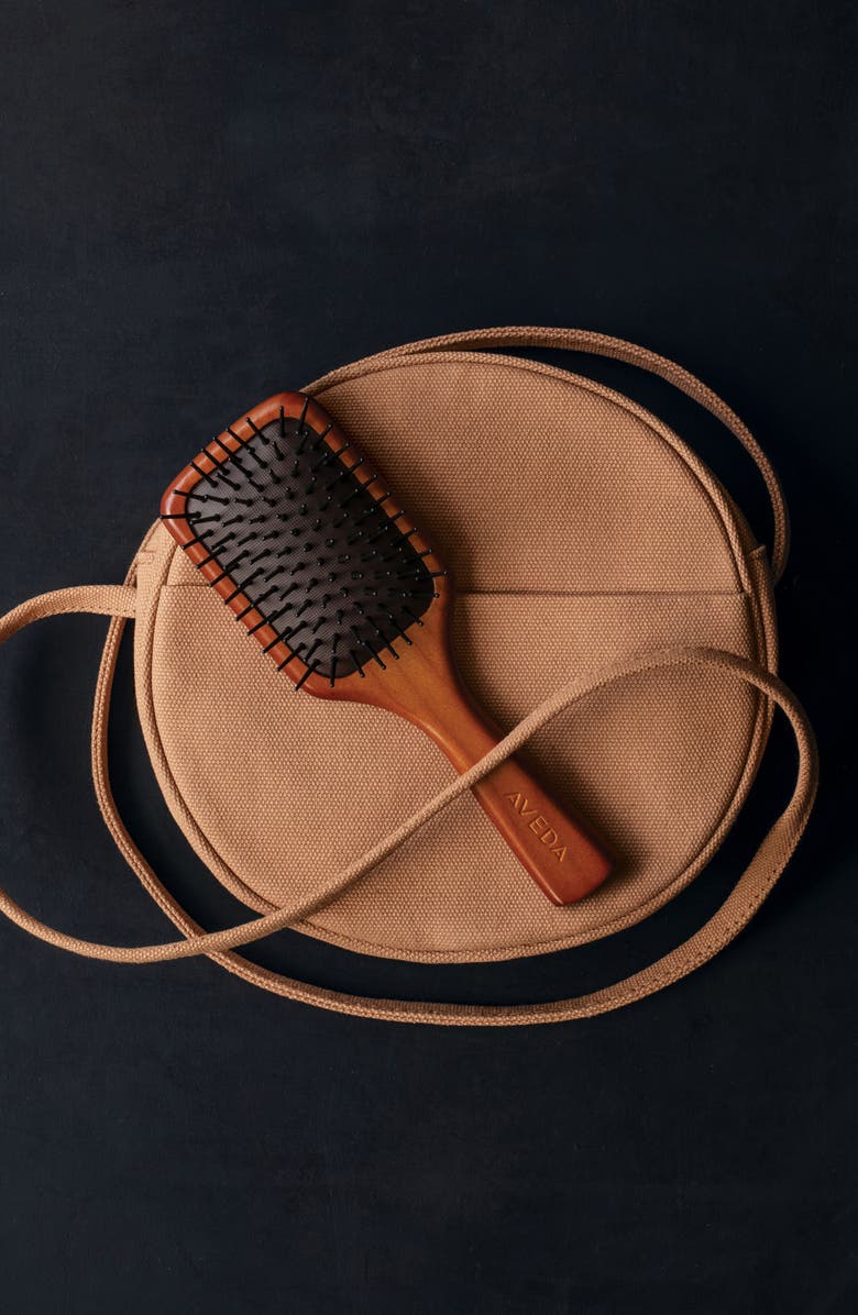 Aveda Wooden Mini Paddle Brush, Alternate, color,