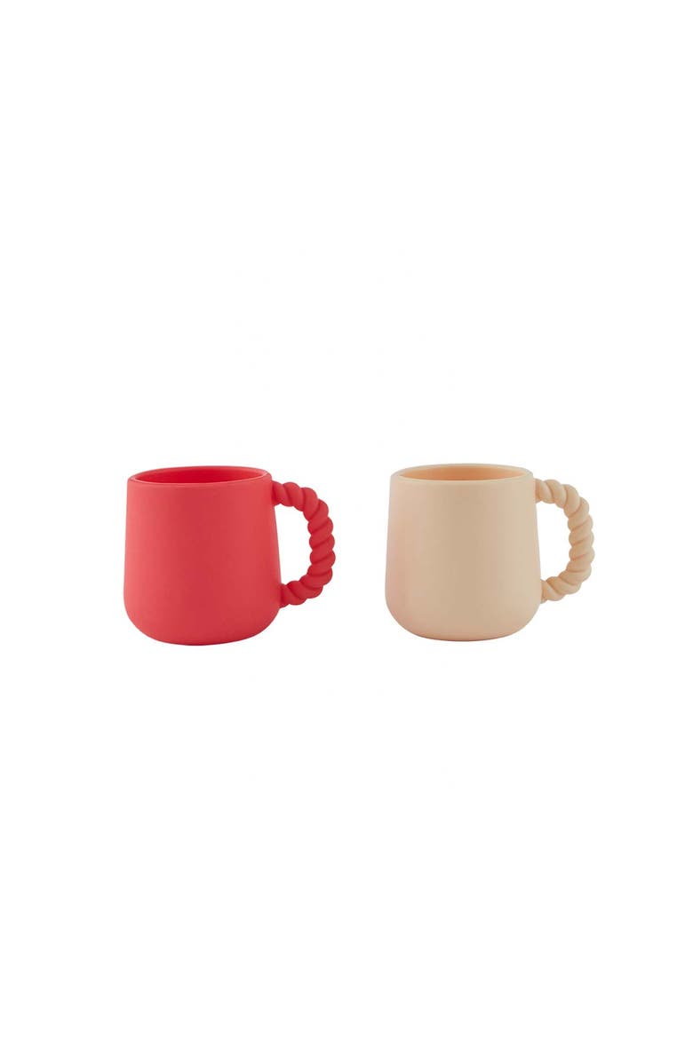 Mellow Cup - Pack of 2, Main, color, Cherry Red / Vanilla