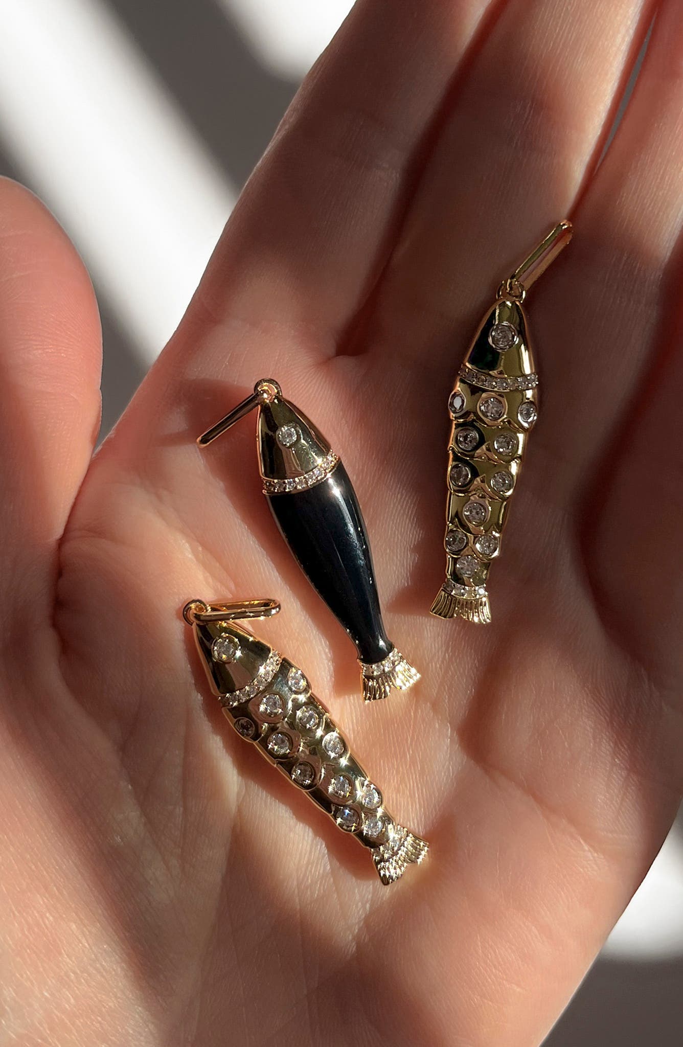 THATCH Goldie Pavé Fish Charm (Women) | Nordstrom