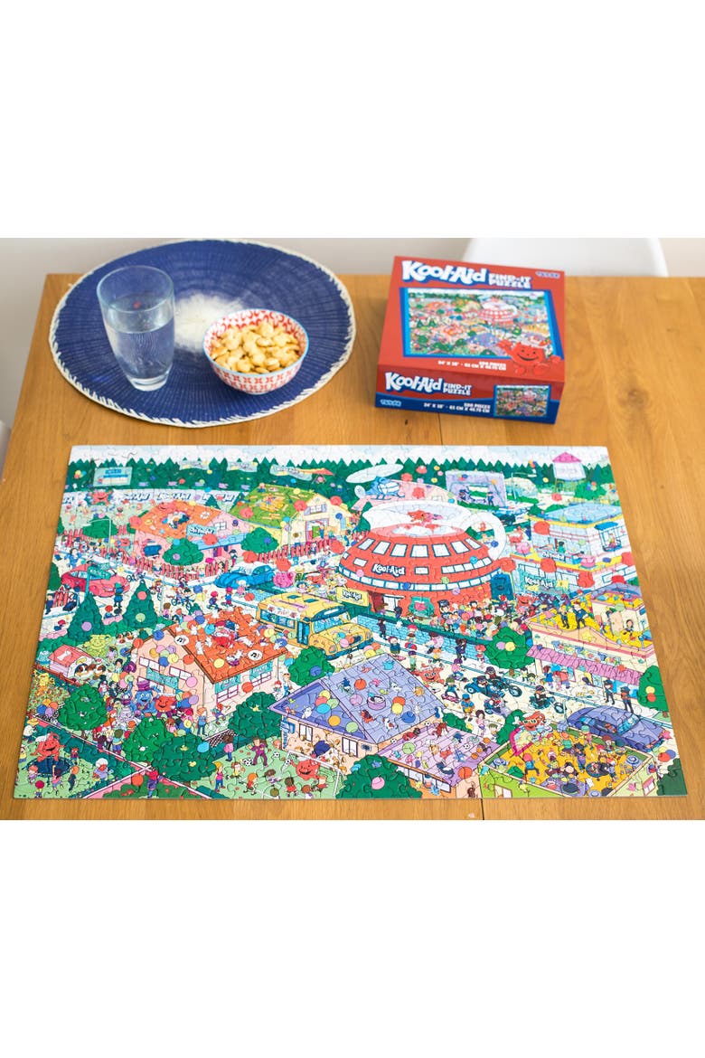 Kool-Aid Find-It 500 Piece Jigsaw Puzzle, Alternate, color, Multi-Color