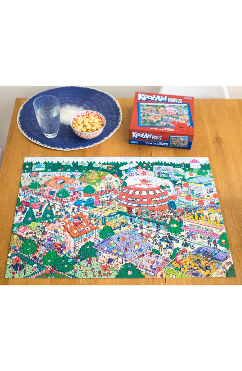 Toynk Kool-Aid Find-It 500 Piece Jigsaw Puzzle, Alternate, color, Multi-Color