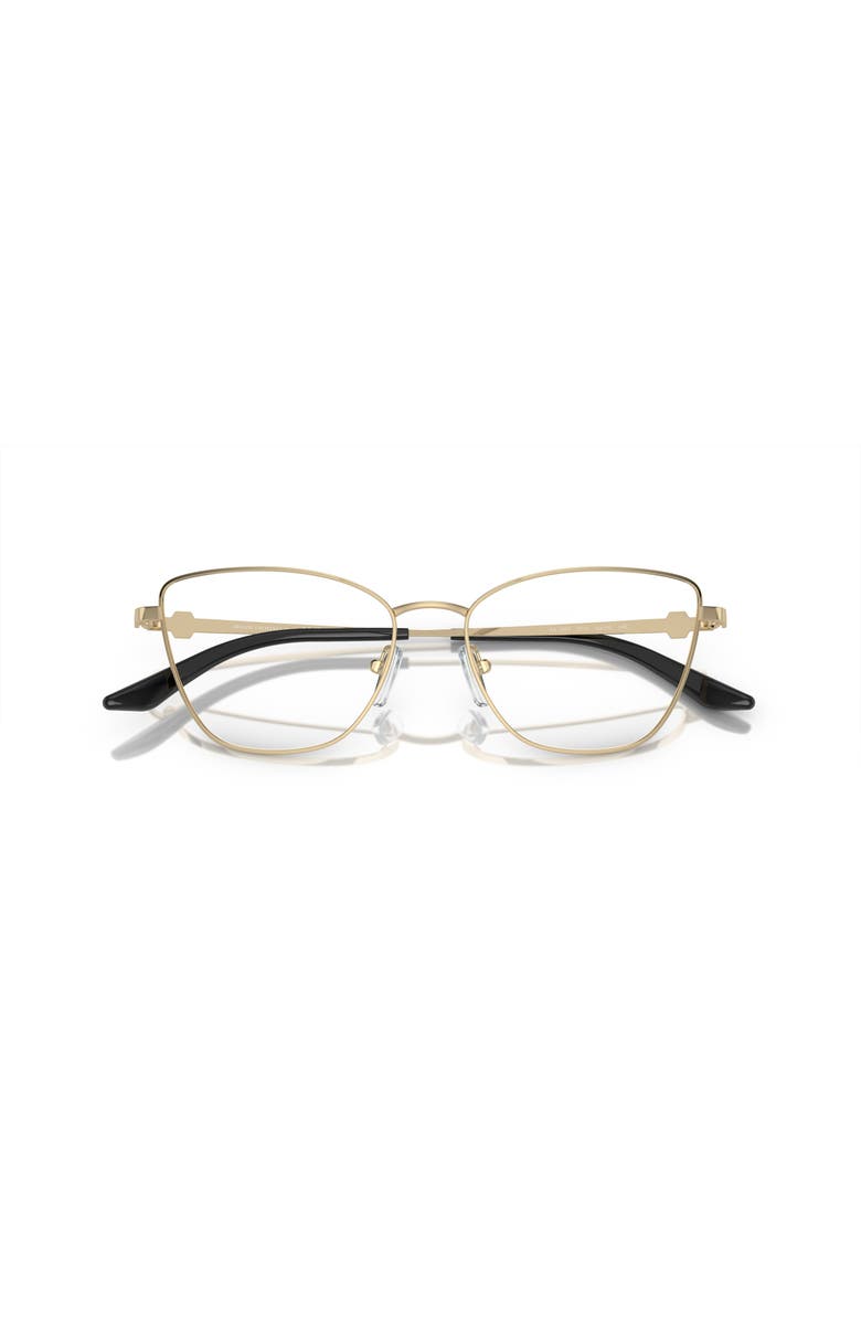 Armani Exchange 53mm Cat Eye optical glasses, Alternate, color, Gold