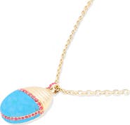 Campbell + Charlotte Found Large Cap Pendant Necklace