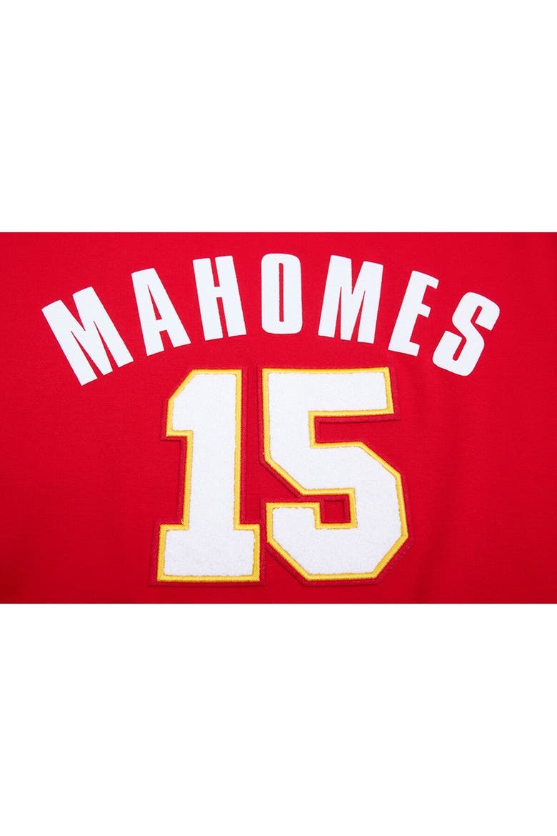 Men's Pro Standard Patrick Mahomes Red Kansas City Chiefs Player Name & Number Hoodie T-Shirt, Alternate, color, Red