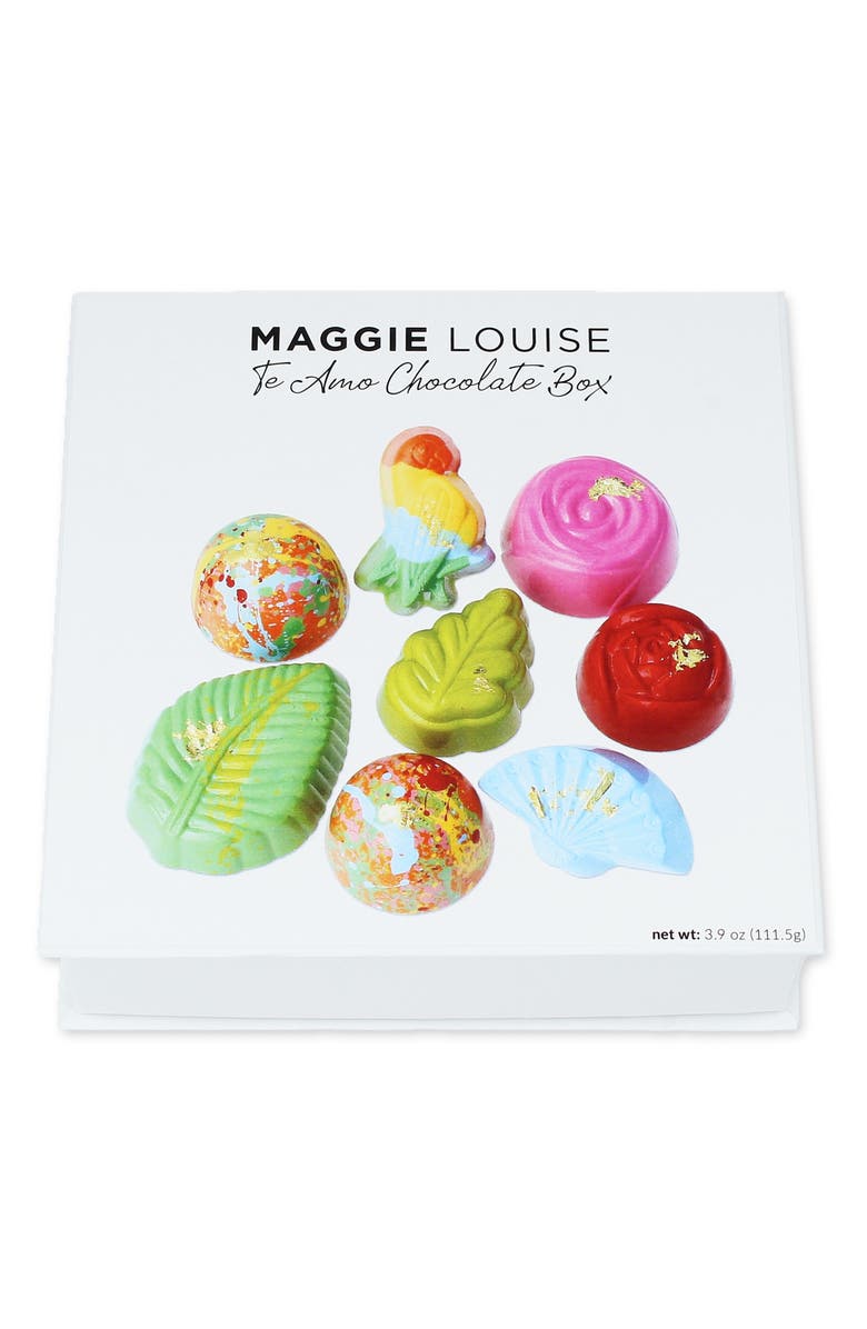 Maggie Louise Confections Te Amo 9-Piece Chocolate Set, Alternate, color, 