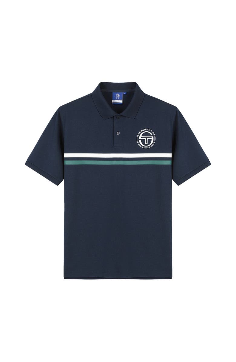 Sergio Tacchini MC Continental Staff Polo, Main, color, Navy