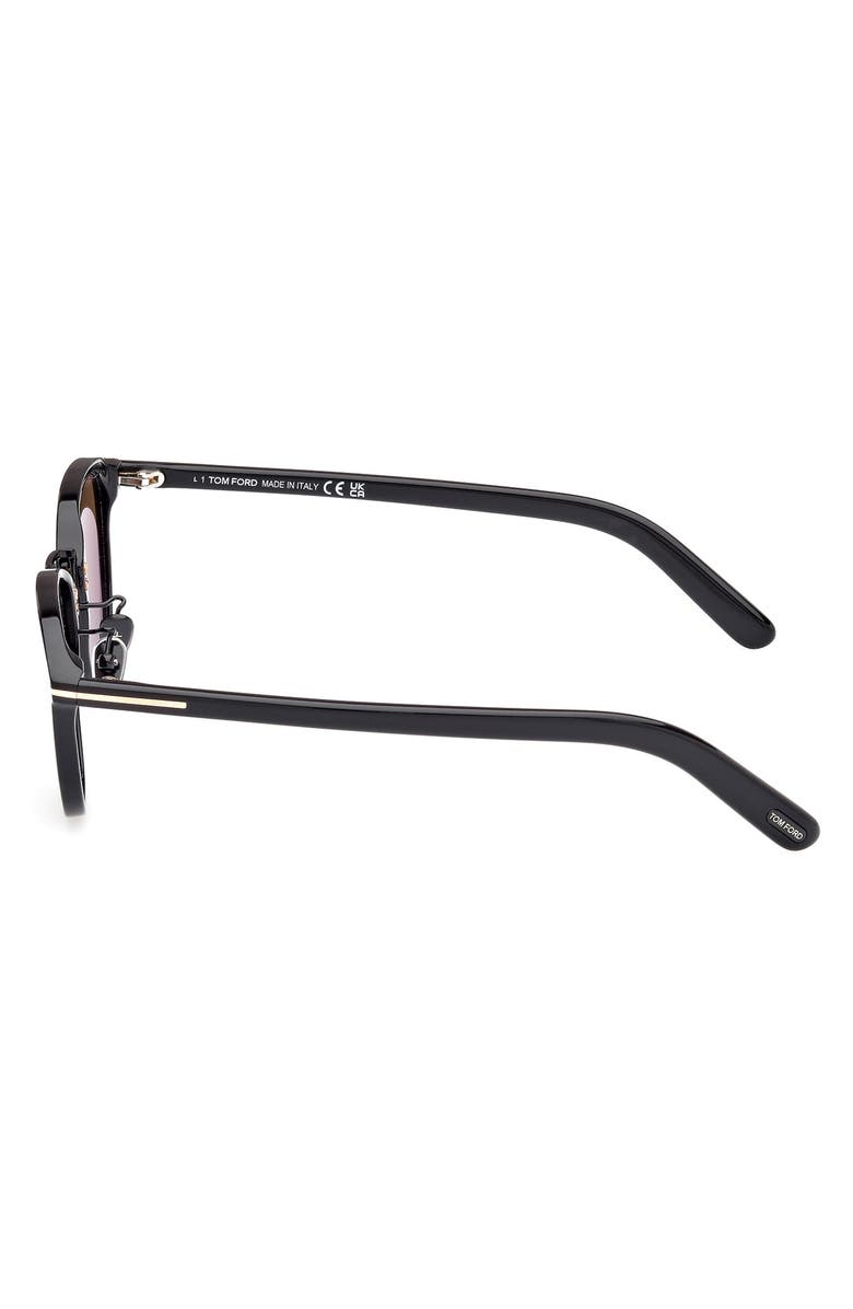 TOM FORD 50mm Square Sunglasses, Alternate, color, 