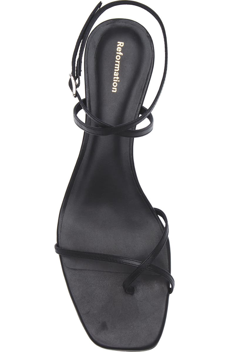 Reformation Georgia Kitten Heel Sandal, Alternate, color,