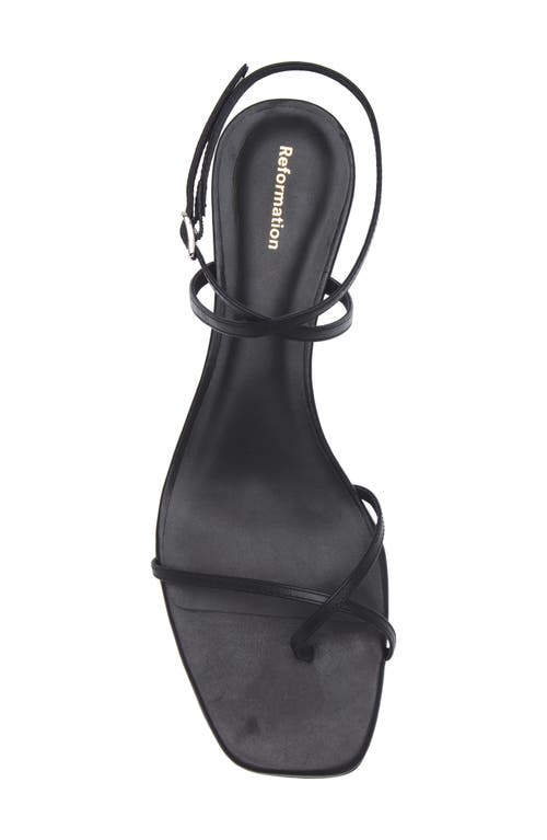 Reformation Georgia Kitten Heel Sandal