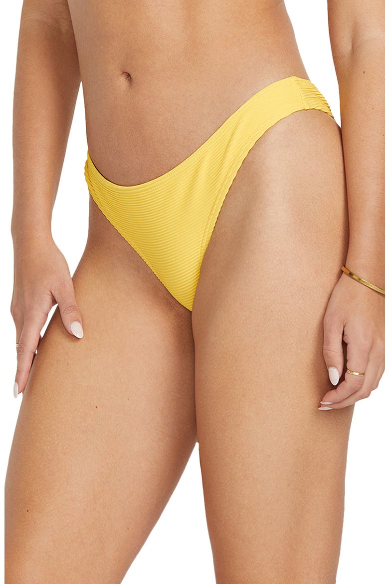 Cocoa Tanlines High Cut Bikini Bottoms, Alternate, color, SUNBURST