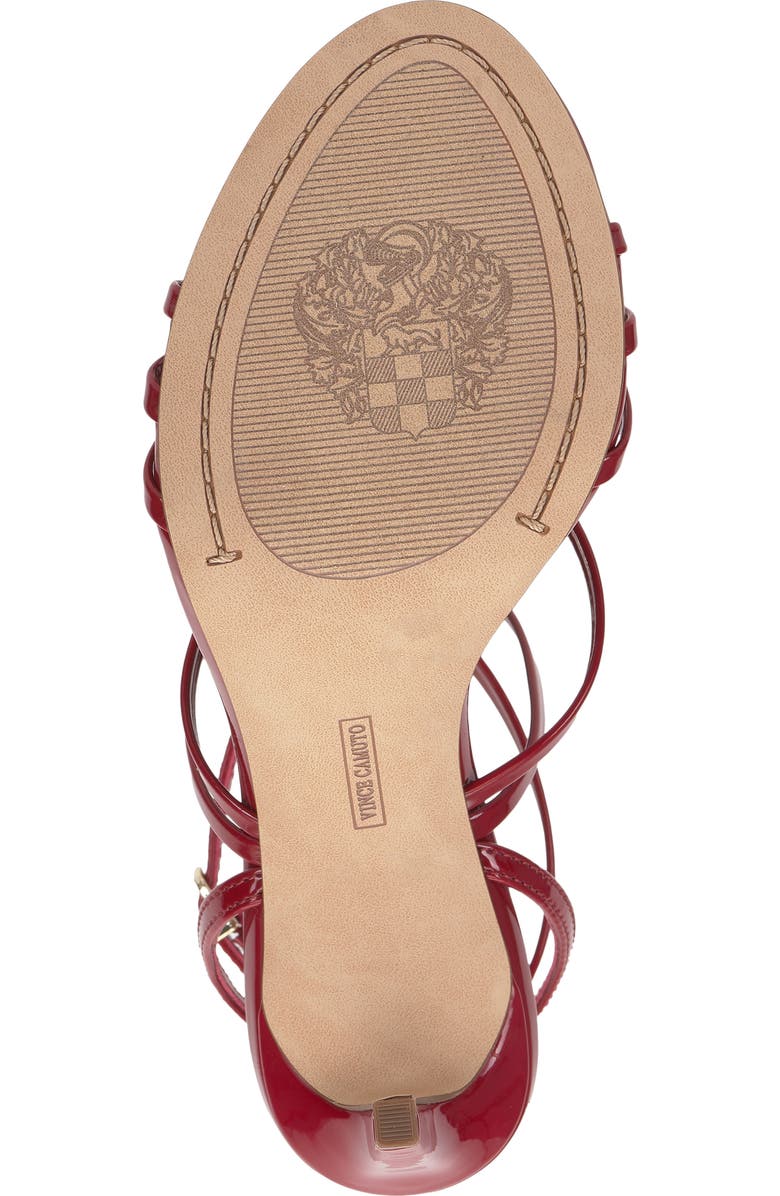 Vince Camuto Arlein Strappy Sandal, Alternate, color, Bright Flame