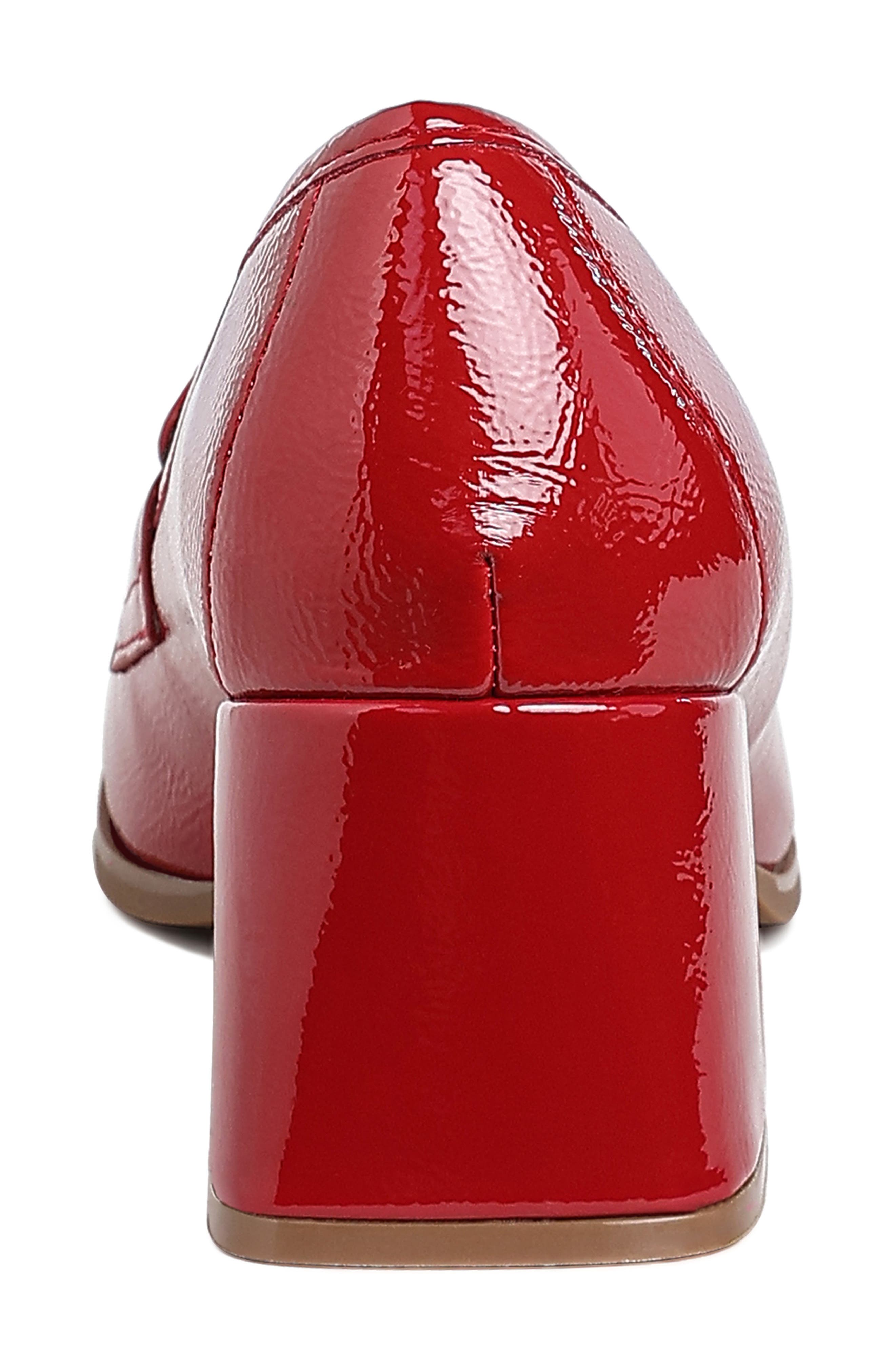 LONDON RAG Umdoni Penny Pump, Alternate, color, Burgundy