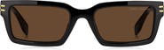 Marc Jacobs 54mm Rectangular Sunglasses