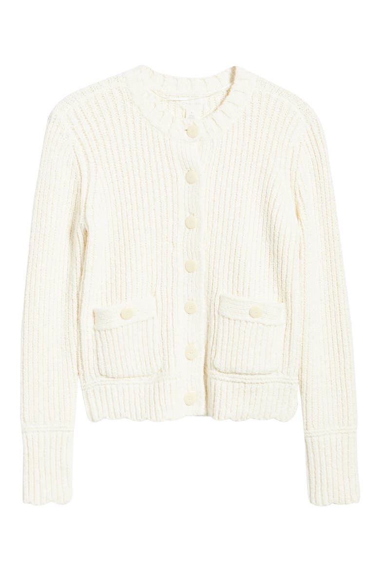 Boxy Cardigan, Alternate, color, IVORY PRISTINE