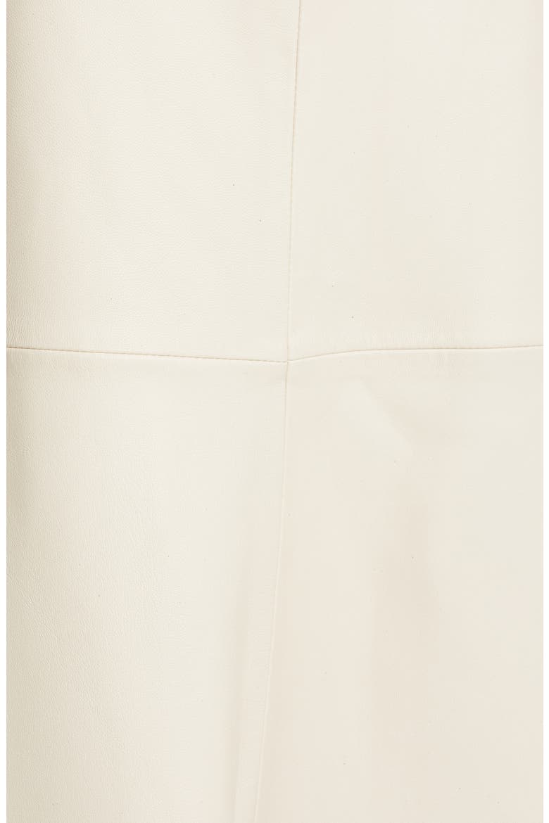 Leather Maxi Skirt, Alternate, color, IVORY