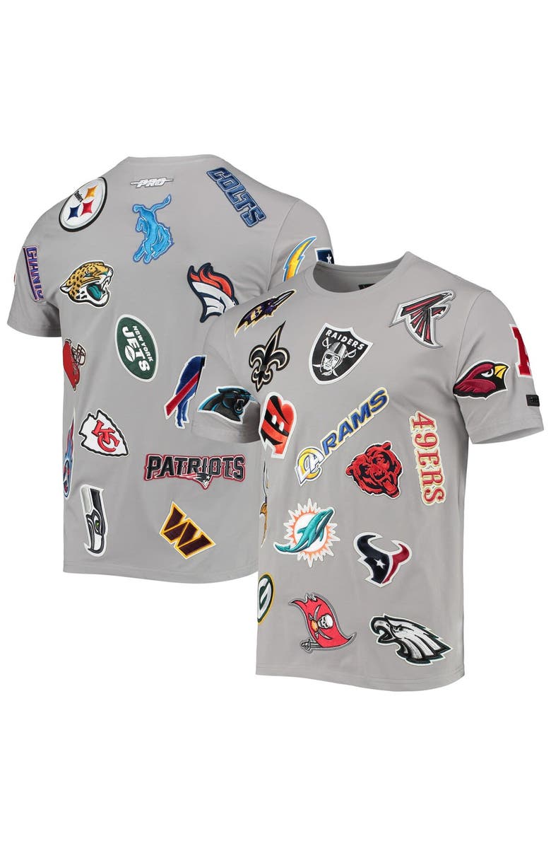 PRO STANDARD Men's Pro Standard Gray NFL League Wordmark T-Shirt, Main, color, Gray