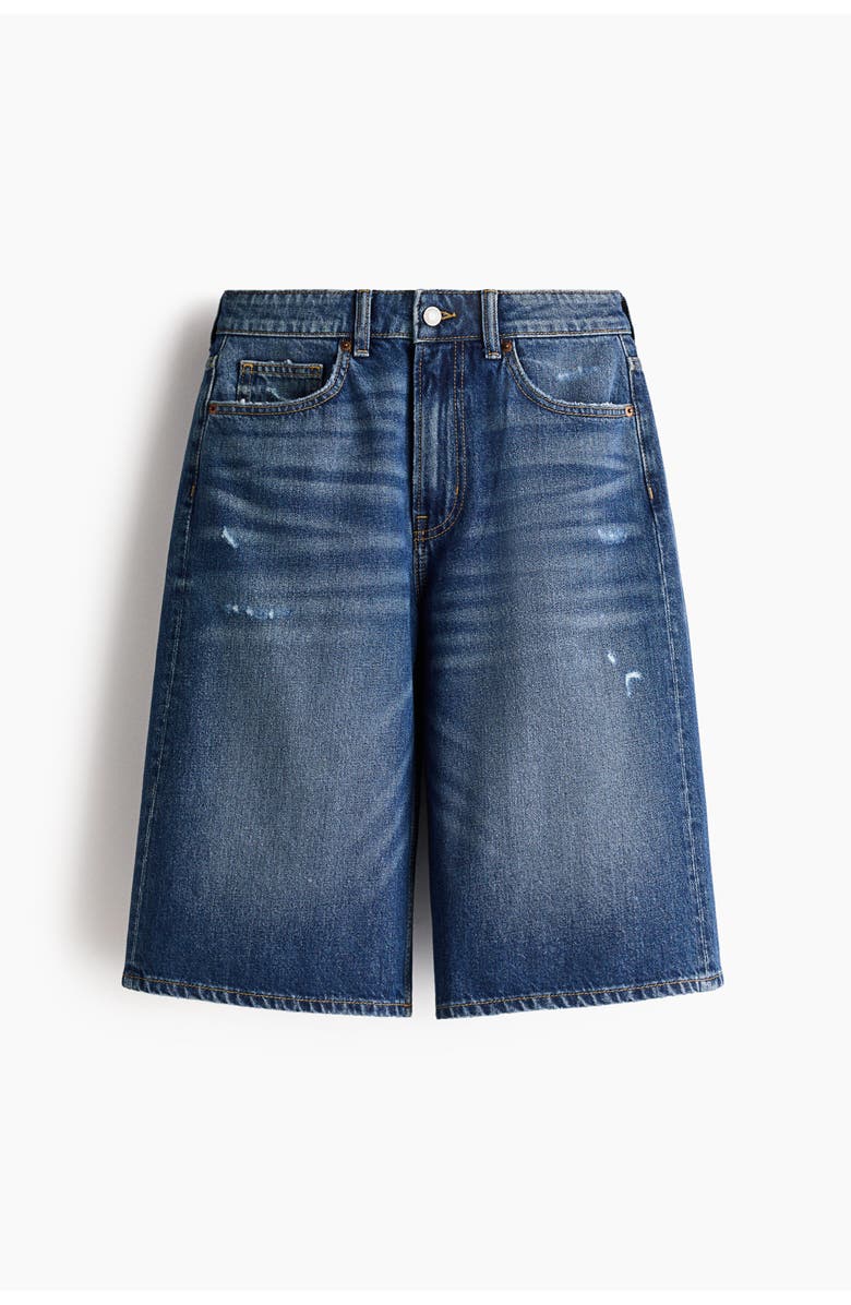 H&M Denim Bermuda Shorts, Main, color, Denim Blue