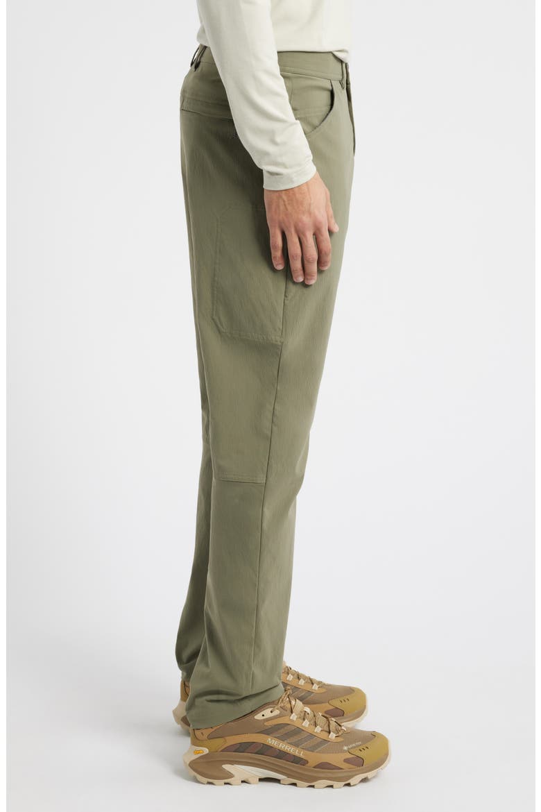 Topogrid Water Repellent Pants, Alternate, color, FATIGUE