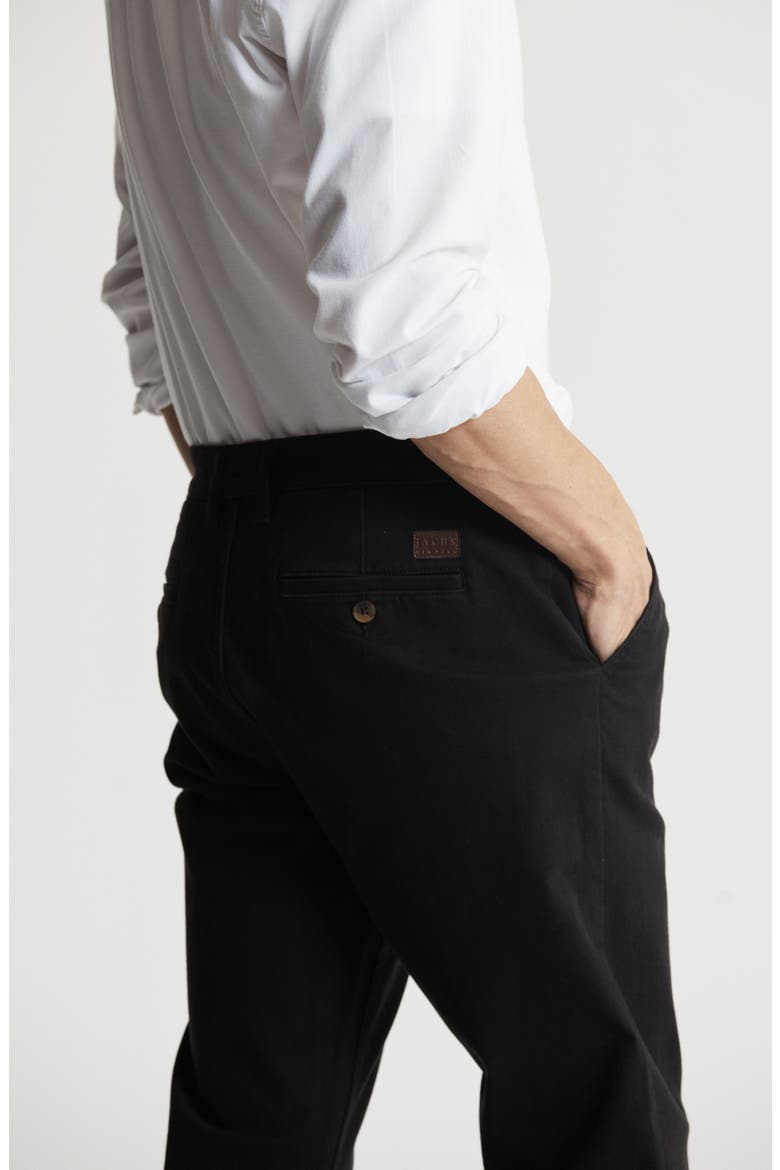Classic Straight Leg Pants, Alternate, color, BLACK
