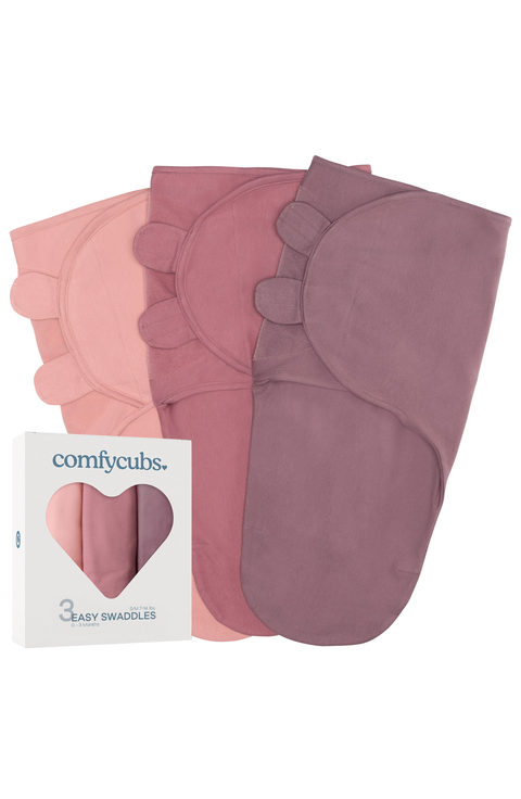 Easy Swaddle Blankets - Pack of 3