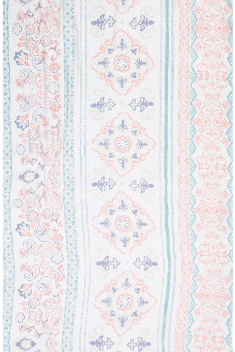 Print Pareo, Alternate, color, WHITE SEASTAR STAMP