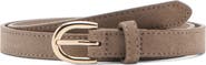 MANGO Skinny Suede Belt
