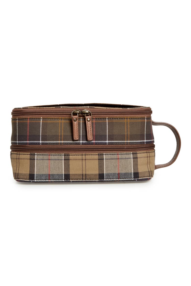 Mixed Tartan Dopp Kit, Alternate, color, MIXED TARTAN