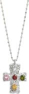 VIDAKUSH Belvedere Cross Pendant Necklace