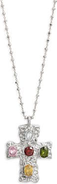 VIDAKUSH Belvedere Cross Pendant Necklace