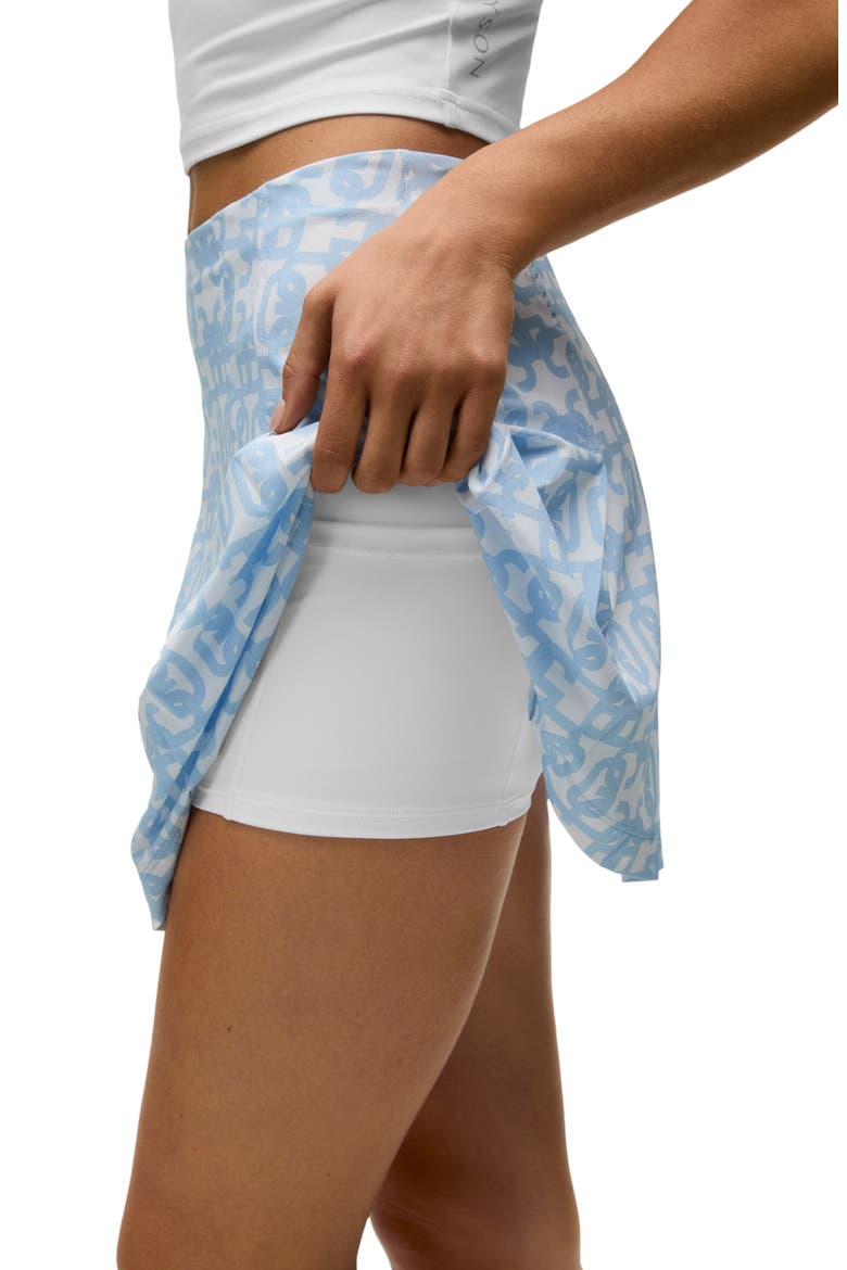 Alpha Glyph Ashe Skort, Alternate, color, WOLF BLUE