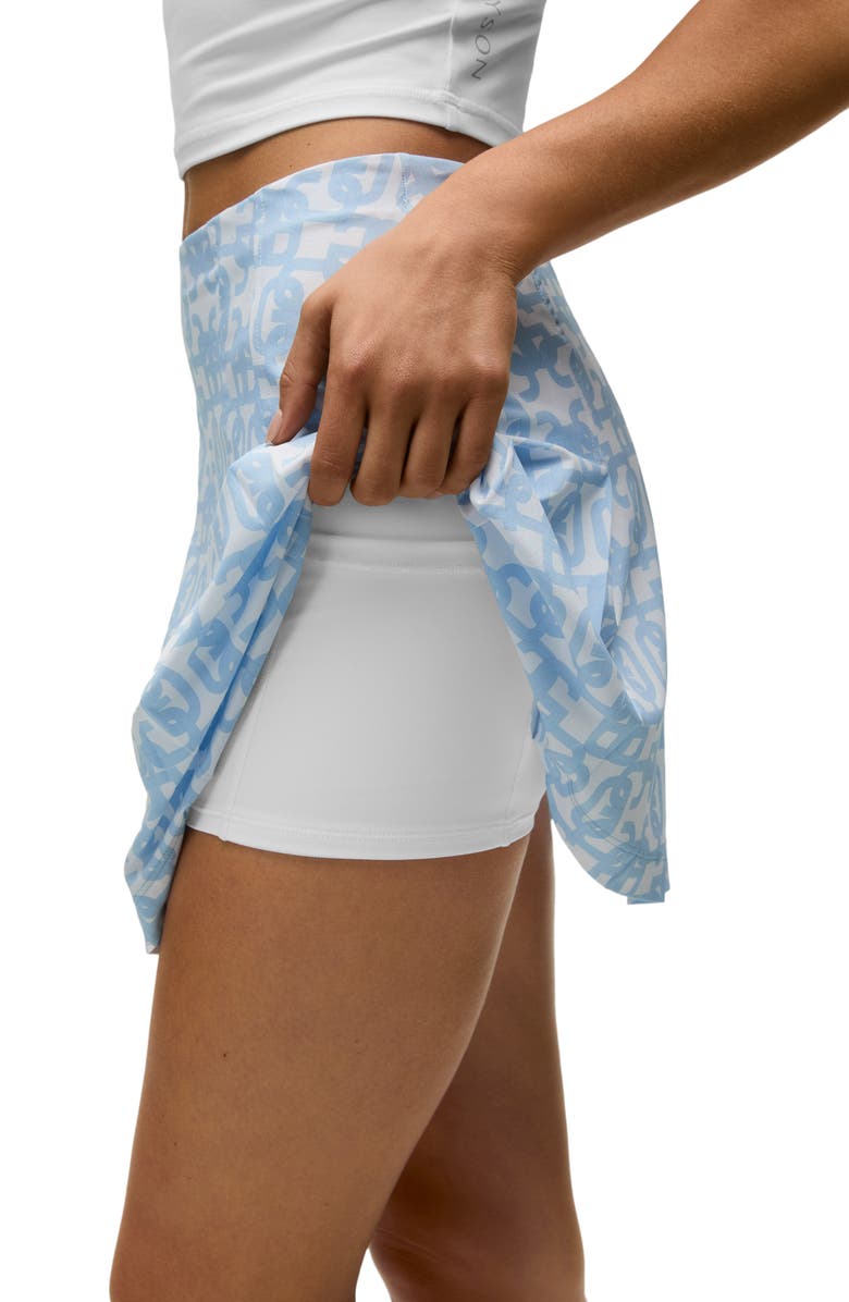 Greyson Alpha Glyph Ashe Skort, Alternate, color, Wolf Blue