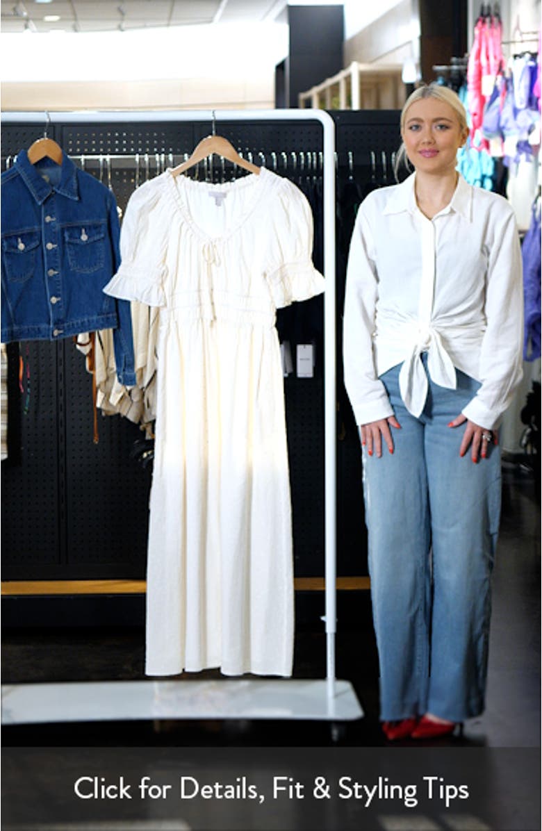 Smocked Waist Maxi Dress, sales video thumbnail