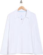 Tommy Bahama Marina Del Mar Long Sleeve Popover Top
