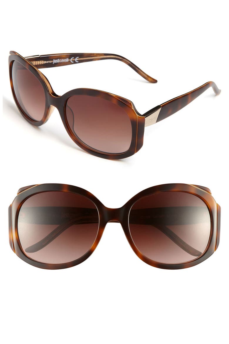 Oversized Sunglasses, Main, color, HAVANA