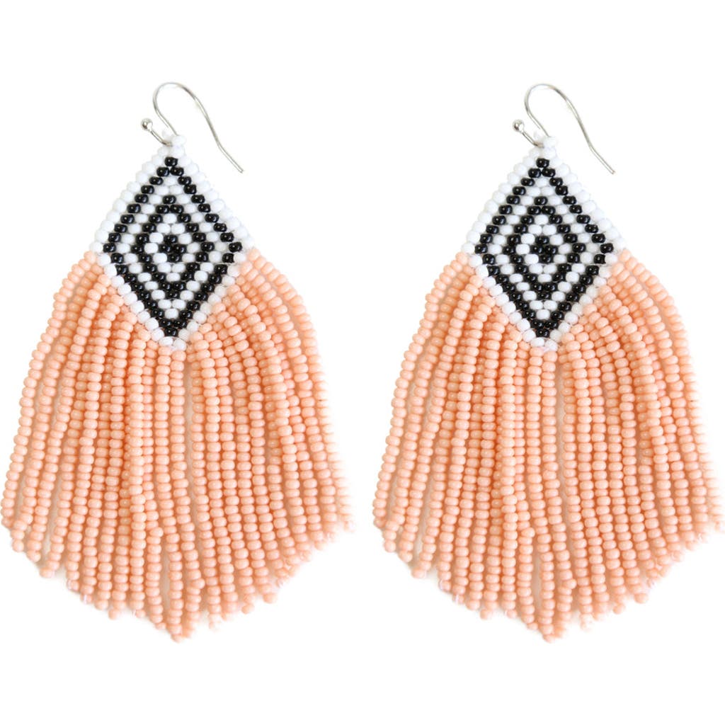 Fosterie Sunset Embera Earrings In Orange
