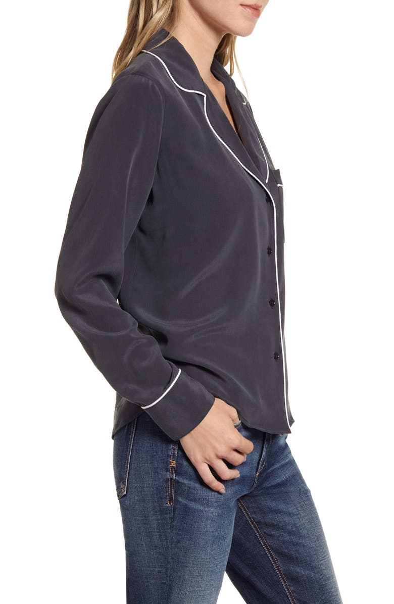 Rails Amara Silk Blouse, Alternate, color,