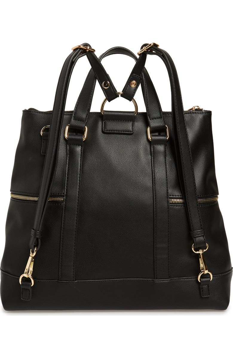 Mali + Lili Samantha Large Vegan Leather Convertible Backpack, Alternate, color,